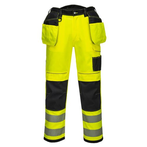 PORTWEST HI-VIS HOLSTER PW3 T501 / Reflexní kalhoty, zkrácené