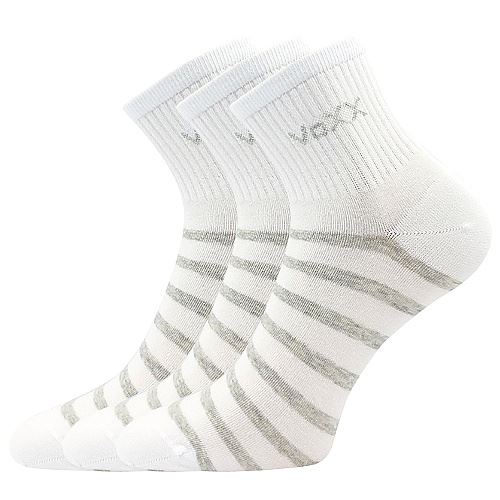 VoXX BOXANA / Dámské letní fitness ponožky s pruhy