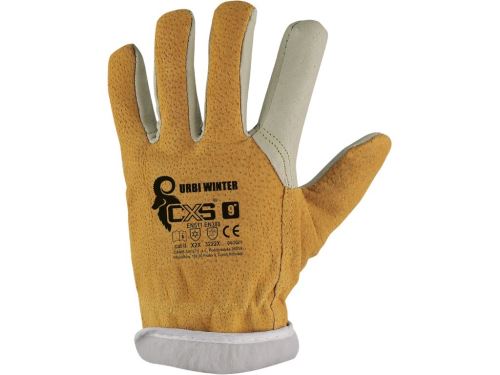 CXS URBI WINTER / Zimní kožené rukavice