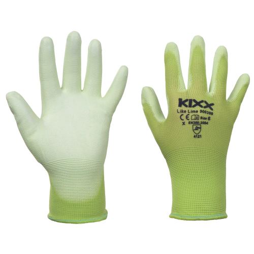 KIXX LIKE LIME / Máčené rukavice