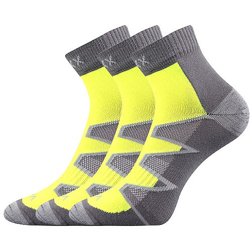 VoXX MONSA / Sporotvní neonové ponožky, extra prodyšné