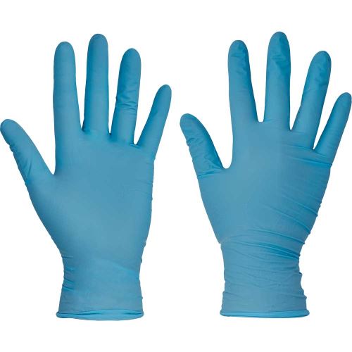 CERVA BARBARY / Jednorázové nitrilové pudrované rukavice (100 ks/box)