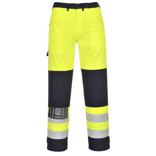 PORTWEST HI-VIS BIZFLAME MULTI-NORM FR62 / Nehořlavé reflexní kalhoty, antistatické