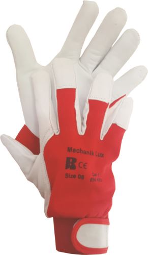 BAN MECHANIK LUX 03100 / Kombinované rukavice