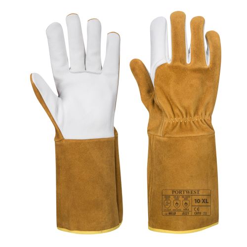PORTWEST TIG ULTRA A521 / Kožené svařovací rukavice