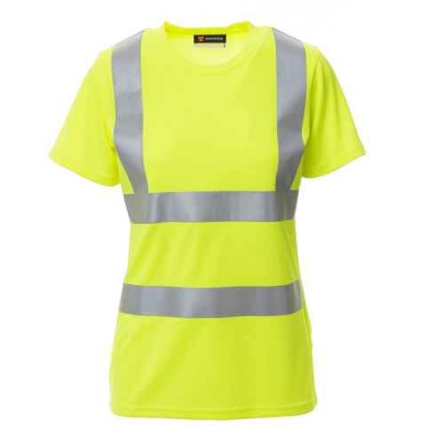 PAYPER AVENUE LADY FLUORESCENT 001483-0028 / Dámské tričko s reflexními pruhy