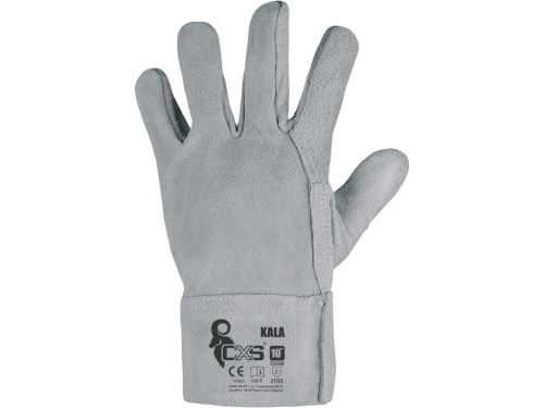 CXS KALA / Kožené rukavice - šedá 10