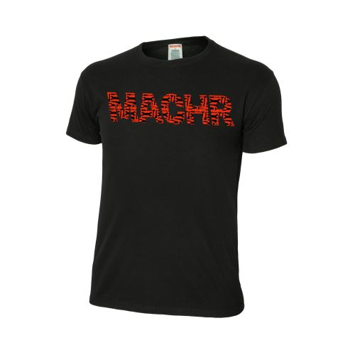 BENNON MACHR TOOL T-SHIRT BLACK / Bavlněné triko s krátkým rukávem