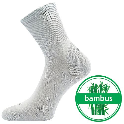 VoXX BENGAM / Sportovní bambusové ponožky se vzorovaným chodidlem