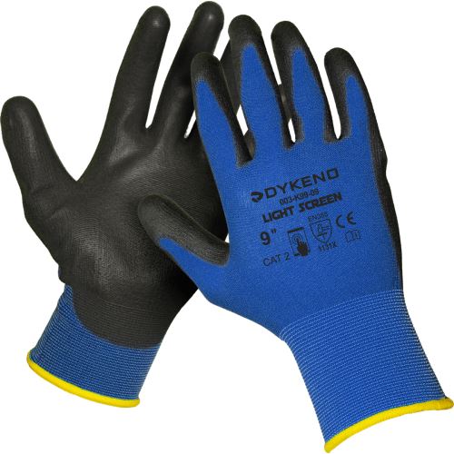 DYKENO LIGHT SCREEN 003-K99 / Povrstvené dotykové rukavice