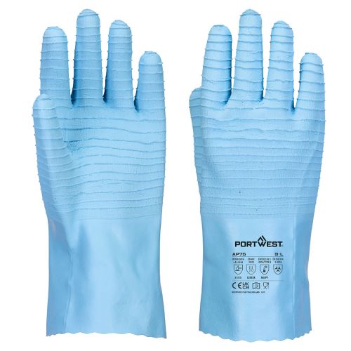 PORTWEST AP75 / Latexové rukavice FD Chemical B