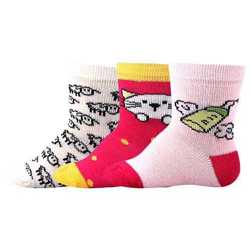 BOMA BEJBIK / Kojenecké barevné ponožky