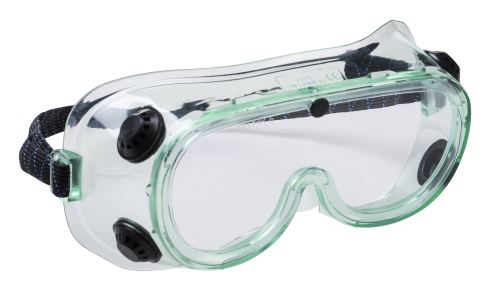 PORTWEST CHEMICAL PS21 / Bezpečnostní brýle pro chemické účely - čirá