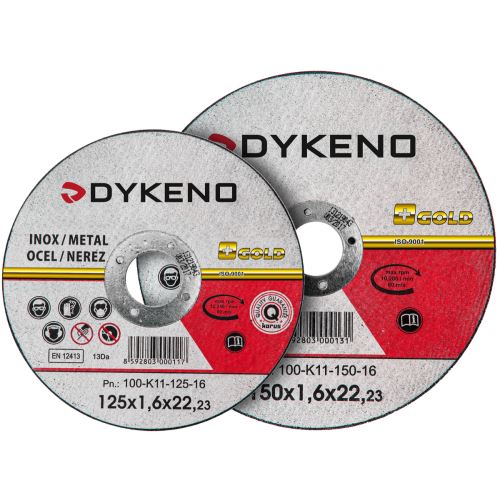 DYKENO 100-K11-125-10 / Kotouč řezný - 125x1x22 125 mm