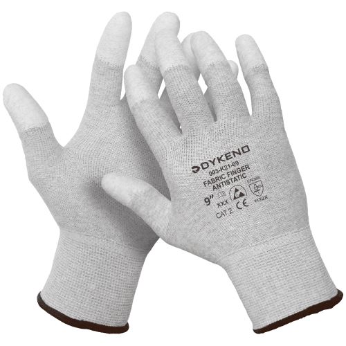 DYKENO FABRIC FINGER ANTISTATIC 003-K21 / Povrstvené antistatické rukavice