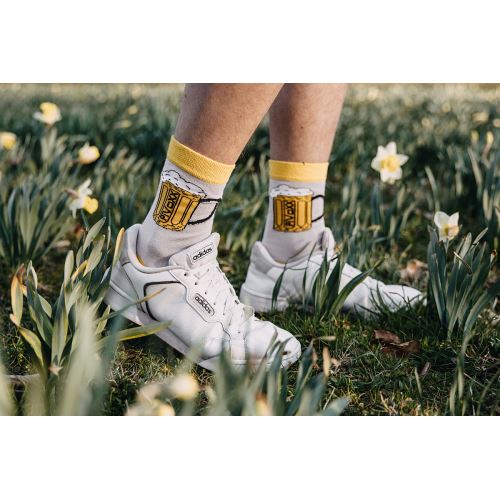 VoXXX PIVOXX / Pánské bavlněné ponožky s pivem