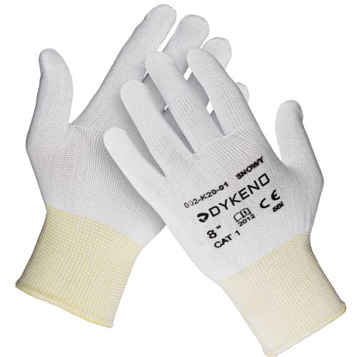 DYKENO SNOWY 002-K20 / Textilní nylonové rukavice
