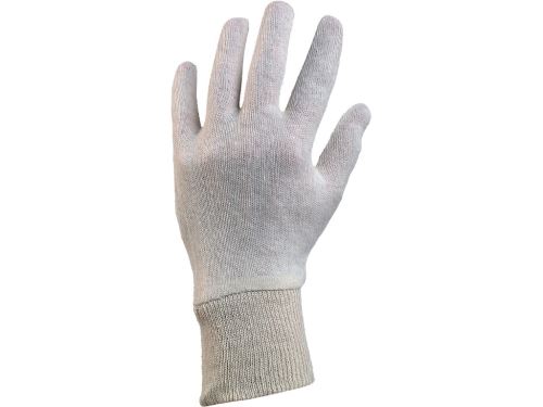 CXS IPO / Textilní rukavice - bílá Univerzální