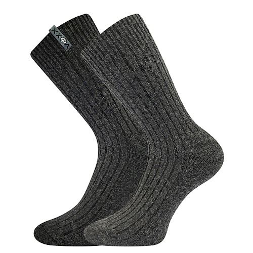 VoXX ALJAŠKA / Vlněné silné zimní pletené ponožky
