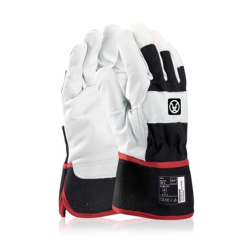 ARDON WALL / Kombinované rukavice, s prodejní etiketou - šedá 10,5