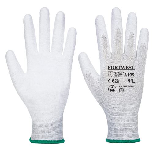 PORTWEST ESD A199 / Antistatické rukavice máčené v PU