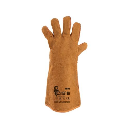CXS AMON / Svářecí kožené rukavice - hnědá 11