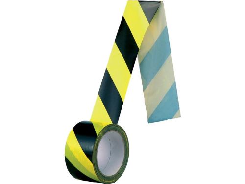 CANIS / Samolepící páska, normová, 60 mm - žlutá/černá 66 m