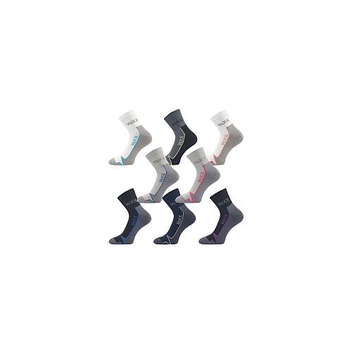 VoXX LOCATOR B / Sportovní bavlněné ponožky, zesílené chodidlo