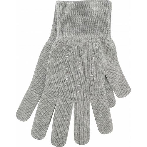VoXX LEAF / Dámské pletené rukavice s kamínky