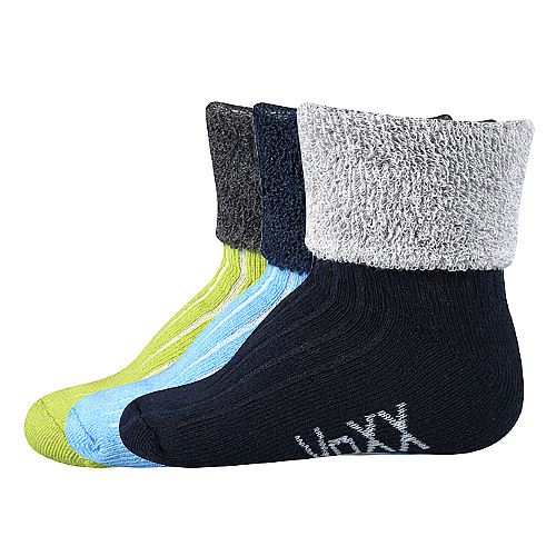 VoXX LUNIK / Kojenecké froté ponožky, prodyšné