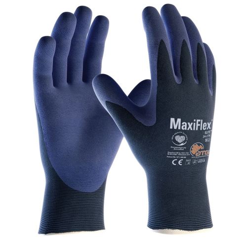 ARDON ATG MaxiFlex ELITE 34-274 / Máčené rukavice, s prodejní etiketou