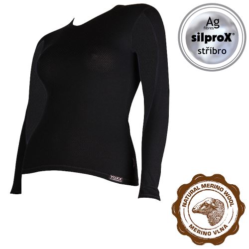 VoXX IN02 INSPIRED / Dámské funkční tričko s dlouhým rukávem z merino vlny