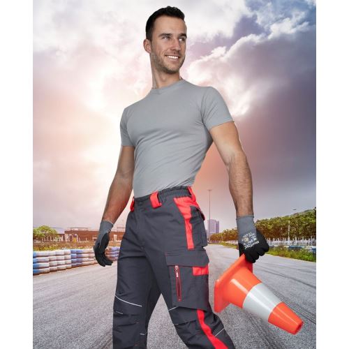 ARDON NEON / Reflexní montérkové kalhoty, prodloužené