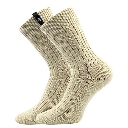 VoXX ALJAŠKA / Vlněné silné zimní pletené ponožky
