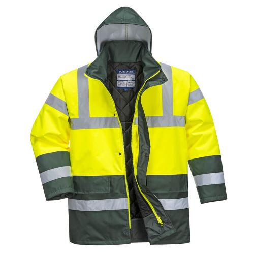 PORTWEST HI-VIS S466 / Nepromokavá reflexní bunda