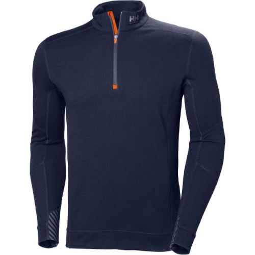 HELLY HANSEN LIFA 75107 / Pánské funkční tričko s 1/4 zipem z merino vlny