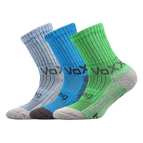 VoXX BOMBERIK / Dětské bambusové silné sportovní ponožky