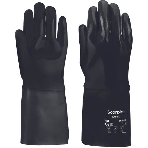 ANSELL NEOX 09-924/ Chemické máčené neoprenové rukavice