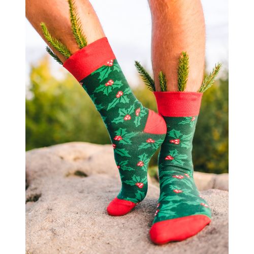 LONKA DAMERRY / Obrázkové ponožky s vánočním motivem