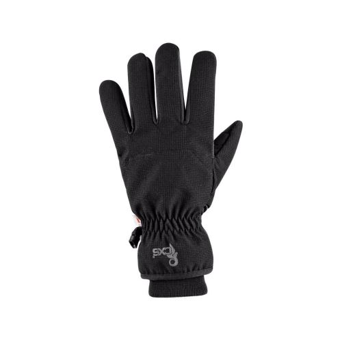 CXS LODUR / Zimní rukavice s refl. potiskem - černá