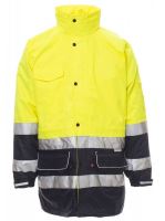 PAYPER SECURITY 000350-0093 / Reflexní zateplená parka 3v1