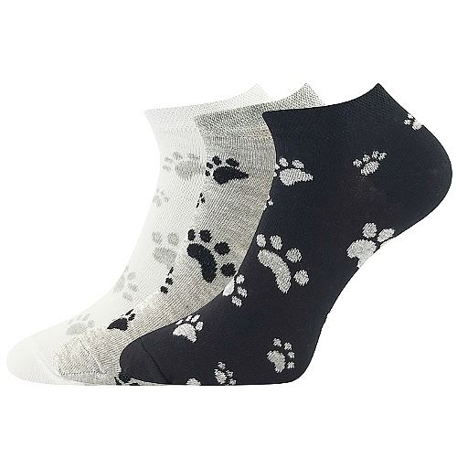 BOMA PIKI / Dámské bavlněné ponožky se zvířátky