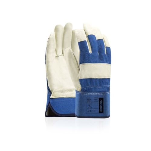 ARDON JAMES / Kombinované rukavice - modrá 10,5