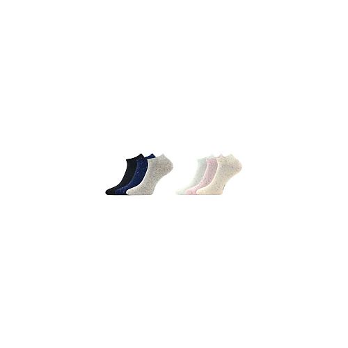 LONKA NOPKANA / Dámské krátké ponožky z nopkové příze