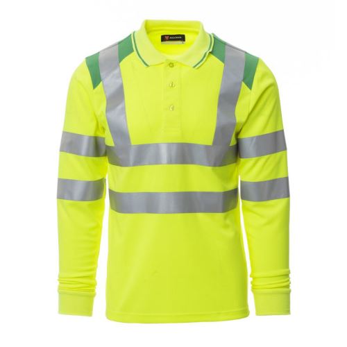 PAYPER GUARD+ WINTER FLUO 001077-0028 / Dvoubarevná reflexní polokošile s dlouhým rukávem