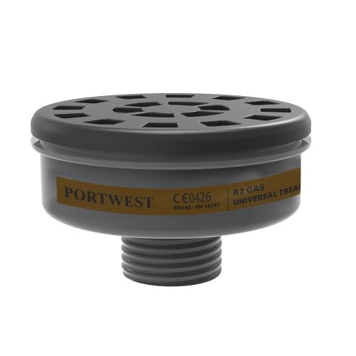 PORTWEST UNIVERSAL TREAD P906 / Plynový filtr A2, 6 ks