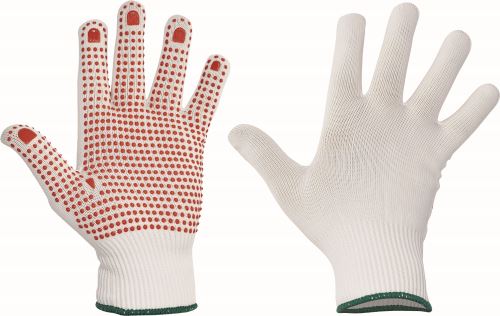 CERVA GANNET / Nylonové rukavice s PVC terčíky
