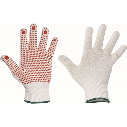 CERVA GANNET / Nylonové rukavice s PVC terčíky