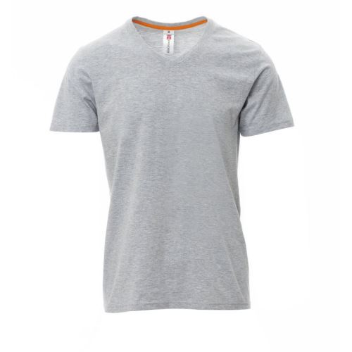 PAYPER V-NECK MELANGE 000909-0252 / Pánské tričko s krátkým rukávem a výstřihem do V