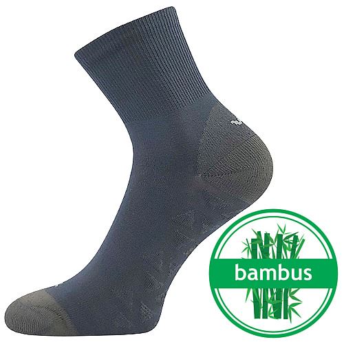 VoXX BENGAM / Sportovní bambusové ponožky se vzorovaným chodidlem